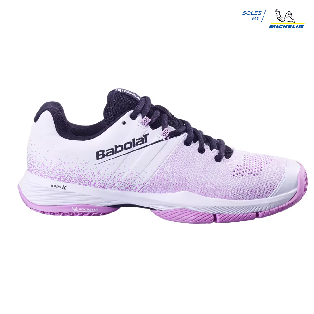 ZAPATILLAS BABOLAT SENSA WOMEN BLANCO / LILA