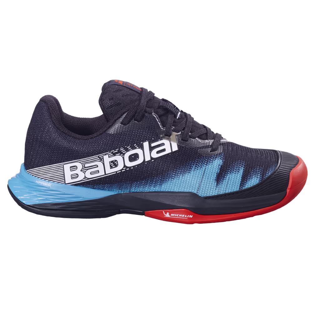 ZAPATILLAS BABOLAT JET PREMURA 2 JUNIOR BLACK / TOMATO RED