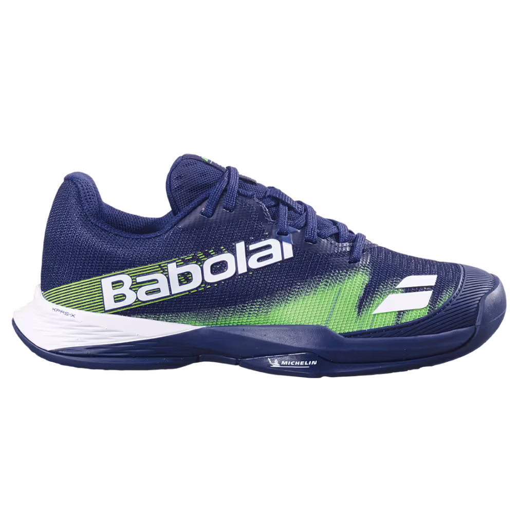 ZAPATILLAS BABOLAT JET PREMURA 2 JUNIOR DEEP BLUE / FLASH GREEN