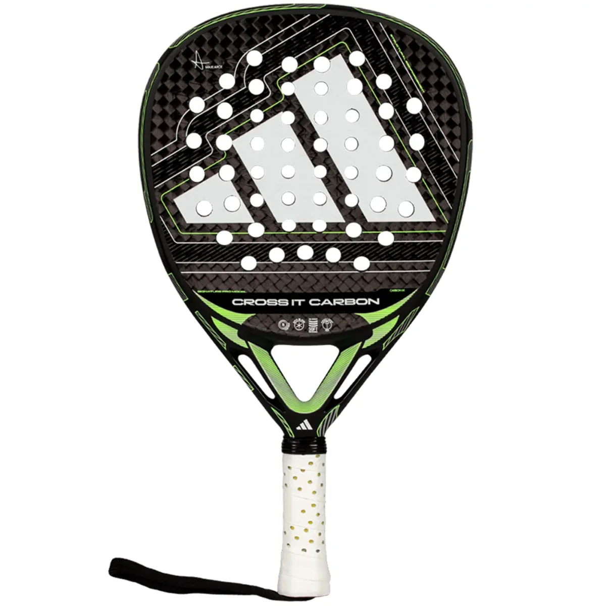 Pala Padel ADIDAS Cross IT Carbon 2026 Maxi Arce - Imagen 2