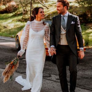 Chaqué RTW Gris 3 piezas + Chaleco a Medida