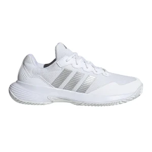 ADIDAS GAMECOURT 2 W White/Silver SS26 (Zapatillas)