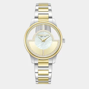 Reloj con manilla metalica para mujer