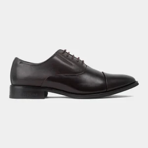 Zapatos de vestir de cuero para hombre tully toe cap