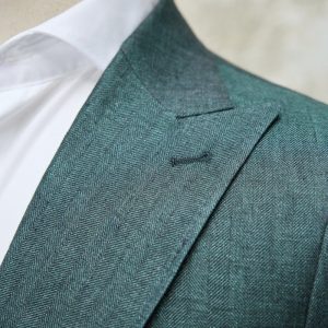 Traje MTM 2 Piezas Drapers 280g Espiga Verde