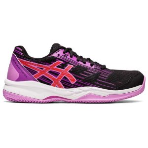 ZAPATILLAS ASICS GEL – PADEL EXCLUSIVE 6 BLACK / LAVENDER GLOW