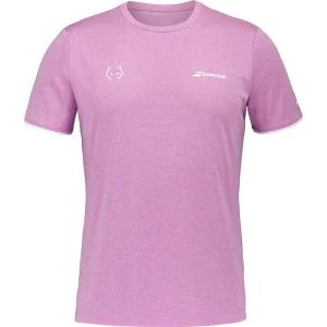 CAMISETA BABOLAT CREW NECK TEE PLAYERS EDITION JUAN LEBRON PINK