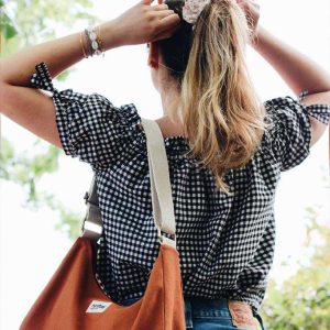 Bolso de hombro Rosa