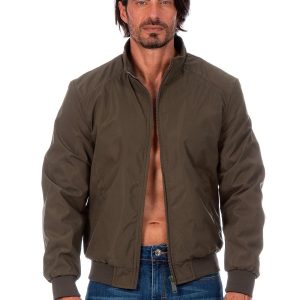 Chamarra Hombre Impermeable Forro De Peluche Con Bolsillos