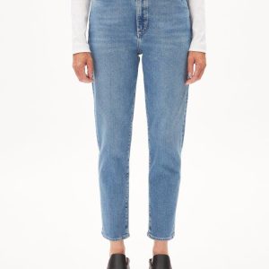 Jeans Mom MAIRAA COMFORT 5 Pockets Sodalite