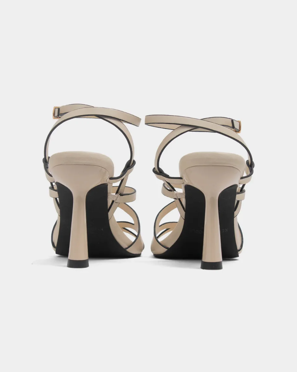 Sandalias de tacón para mujer alani strappy heel - Imagen 4